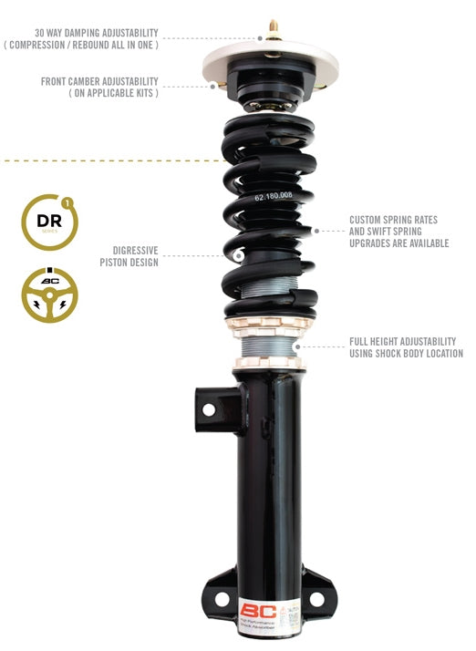 Coilovers BC Nissan Sentra 1990-1995